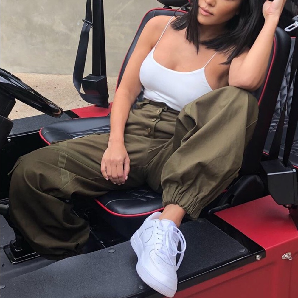 FASHION NOVA Kiki Crop Top in White/Ivory
